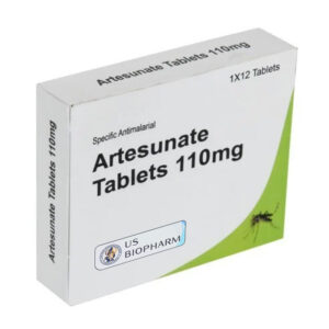 Artesunate Tablets 110mg manufacturer US Biopharm packaging box