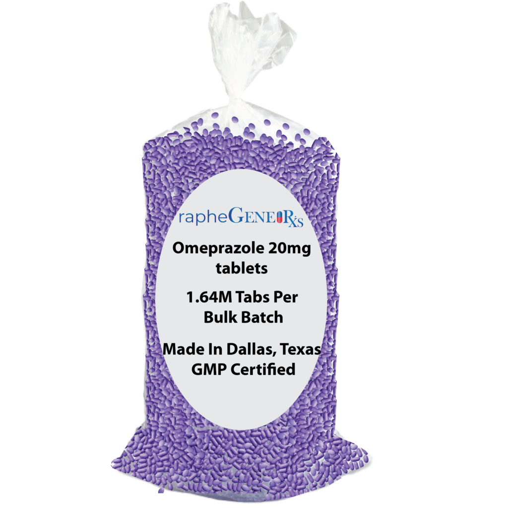 Omeprazole 20mg tablets manufacturer bulk batch packaging